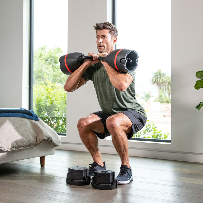 Double Goblet Squat with Two Kettlebells - expanded view