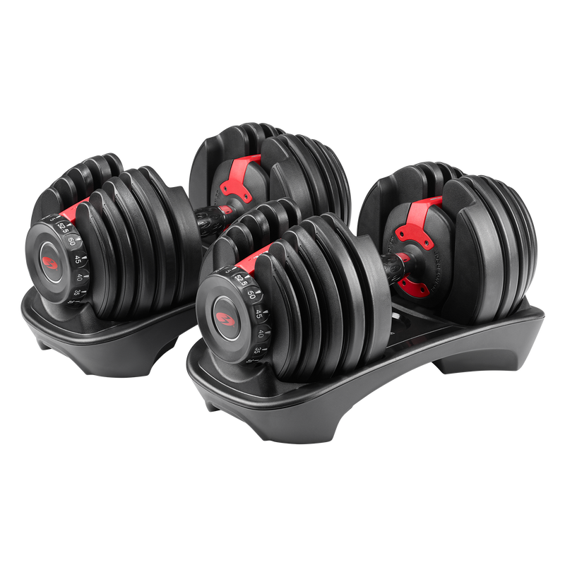 Bowflex SelectTech 552 Adjustable Dumbbells - expanded view