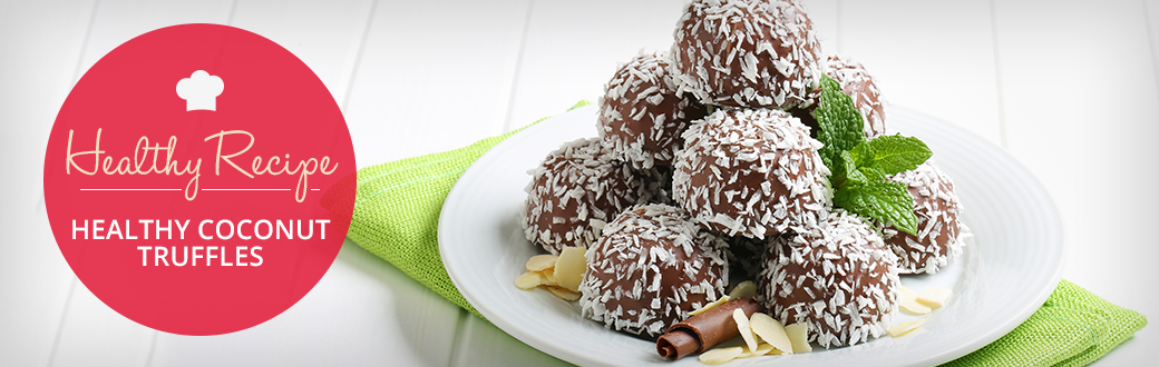 Healthy Coconut Truffles