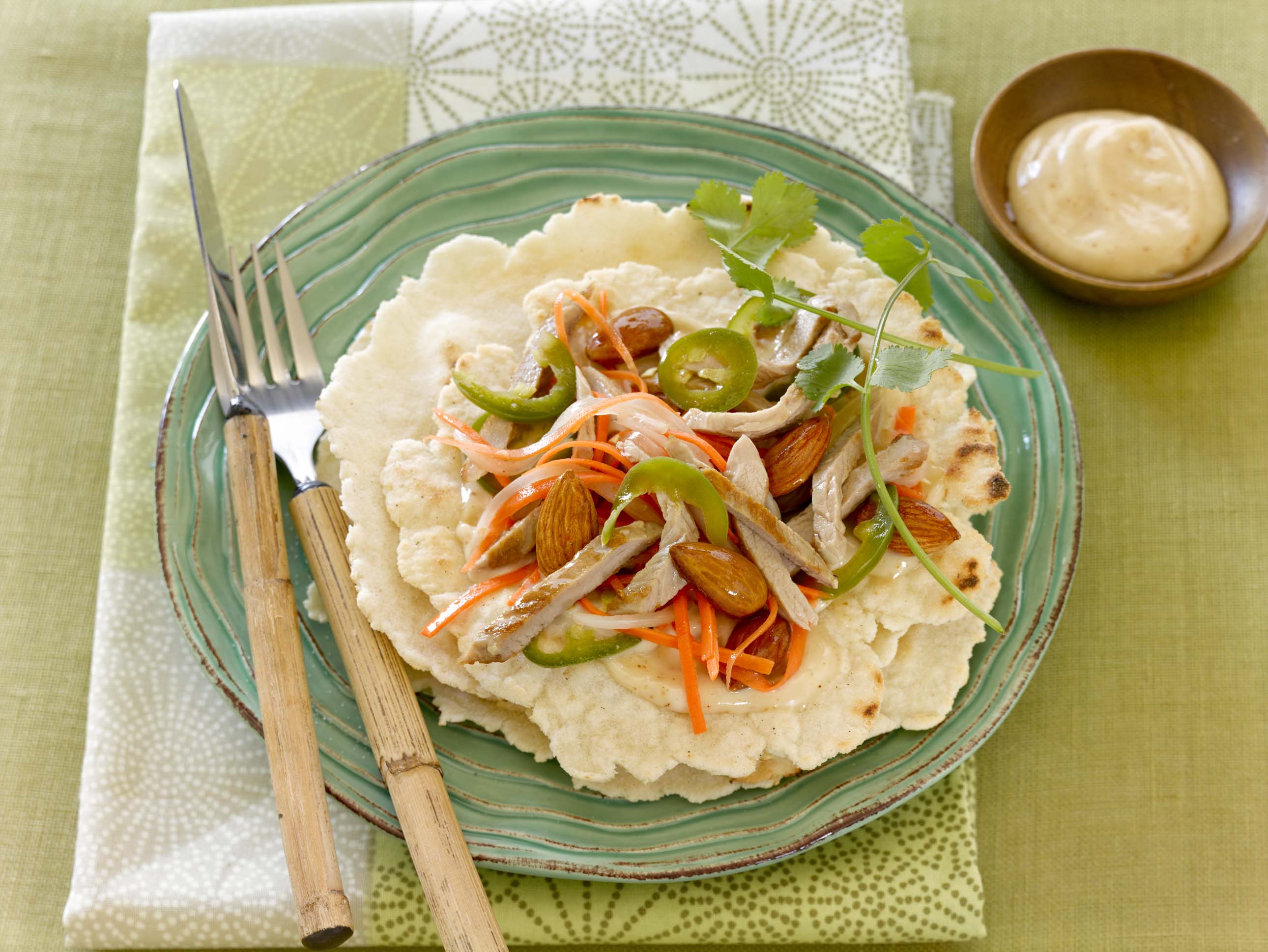 Almond Flour Gluten Free Banh Mi Flatbread