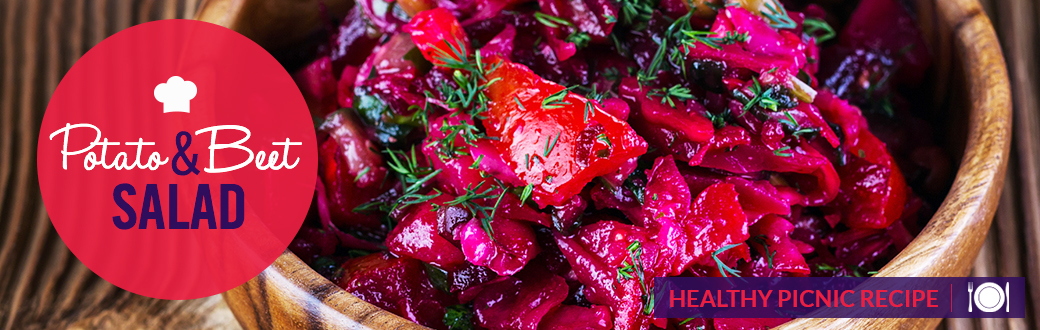 Potato and Beet Salad - Healthy Picnic Recipe