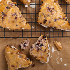 Pumpkin Cranberry Scones