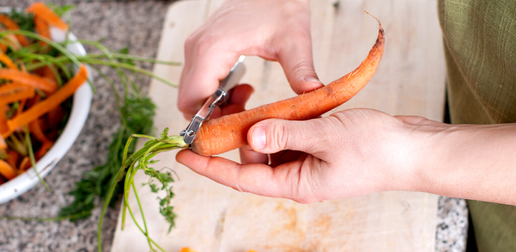 peeled carrot