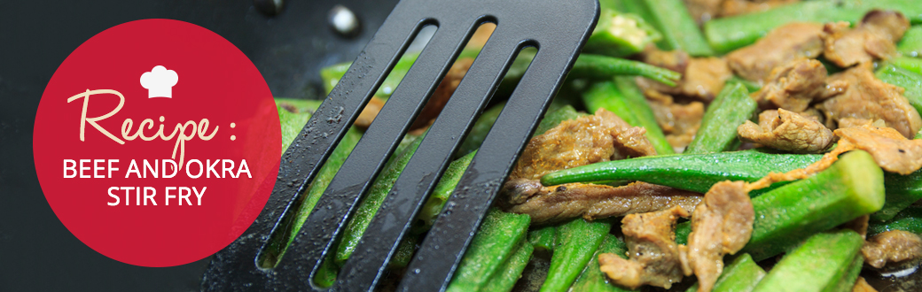 Beef and Okra Stir Fry